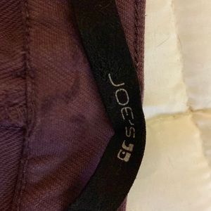 Joes jeans eggplant skinny